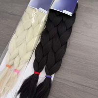 Extensions de cheveux synthétiques tressés TZ X/P de 48 pouces, 180g, tresses Jumbo, tresses au crochet, coiffure pour extensions de cheveux torsadés pour femmes