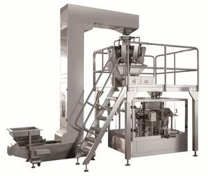 Machine d'emballage automatique multifonctionnelle pour snacks, fruits secs, bœuf séché et raisins en doypack - Product Image 2