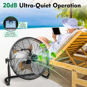 พัดลมโซลาร์ชาร์จไฟได้ 12v 24v AC พร้อมแบตเตอรี่ พัดลมเพดานโซลาร์ 15w พัดลมระบายความร้อนพลังงานแสงอาทิตย์ ใช้ไฟ 12 - Product Image 1