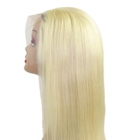Lavishbeauty 613 HD Perruques Lace Front en Cheveux Humains Brésiliens Vierges, Transparentes, Lisses et Ondulées, Longues
