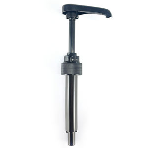 Bomba de jarabe de café con tapón de rosca de plástico dorado para botellas de 750mL y 1 litro (Upouria Torani <span class=keywords><strong>DaVinci</strong></span> Jordans Monin) antiderrames - Product Image 2