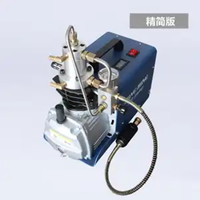 Compresseur d'air haute pression YONG HENG 4500 PSI 30MPa, pompe à air électrique PCP pour le remplissage de réservoirs de paintball et de plongée sous-marine