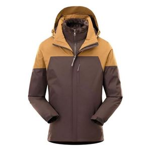 Chaqueta Deportiva 3 en 1 con Logotipo Personalizado, Cortavientos con Cierre, Forro Polar, Impermeable, Unisex, para Hombre y Mujer - Product Image 2