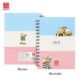 Ogringa <b>A5</b> Spiral <b>Notebook</b> Notepad Type 200 Pages 5 <b>Notebooks</b>/Pack Paper Cover Digital Printing Diverse and Bright Colors - Product Image 3