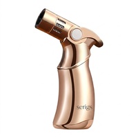 Briquet à cigare coupe-vent professionnel en gros avec une magnifique méga-boîte pour cadeau, extérieur, barbecue, fête, torche, allume-cigare