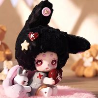 Figurines d'anime en PVC 100 % originales Ghost Keeno Gen 2 Mysterious Treasure Series, figurines de collection, boîte mystère pour décorations de bureau