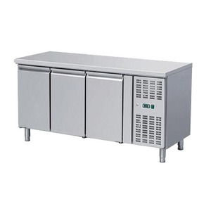 VICTORY KITCHEN Comptoirs à pizza commerciaux en acier inoxydable établi congélateur équipement de boulangerie pour salle à manger cuisine - Product Image 4