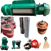 Nouveau palan électrique robuste de 5 tonnes, câble en acier de qualité militaire, télécommande, protection IP55, stabilité solide, protection contre les surcharges