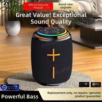 Nouveau tissu pour haut-parleur portable 5.3 avec subwoofer et éclairage LED RGB pour l'extérieur, diaphragme coloré TWS X8D, cadeau