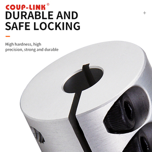 Tùy Chỉnh Một Mảnh Kẹp Toye Cứng Nhắc Trục Khớp Nối Cấu Trúc Kép Với Linh Hoạt Tùy Chọn Thép Nhôm Giá Tốt Đẹp Sản Phẩm OEM - Product Image 4