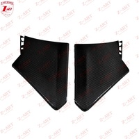 Z-ART 2015+ Aileron latéral de pare-chocs avant en fibre de carbone sèche pour McLaren 540 570S, Aileron latéral en fibre de carbone préimprégnée pour McLaren 570 GT