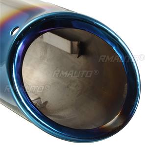 2 embouts d'échappement ronds pour voiture, tuyau de silencieux pour BMW E90 E92 E93 Série 3 325i 328i 2006 2007 2008 2009 2010, accessoires de voiture - Product Image 6