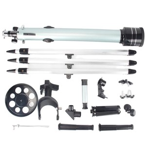 Astronomical Telescope 70060 Silver Large Aperture High Definition Space Ground Dual Purpose Stargazing Moon Observing - Product Image 2
