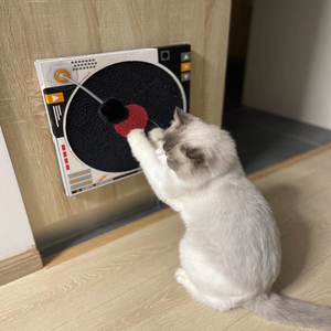Lustiges <span class=keywords><strong>DJ</strong></span> Cat Scratch pad für Indoor Kitten Wellpappe <span class=keywords><strong>Scratcher</strong></span> Anreicherung Cat Toys Hochwertiges Cat Scratching Board - Product Image 1