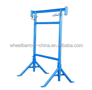 Tréteau d'échafaudage réglable en hauteur, tréteau <span class=keywords><strong>de</strong></span> <span class=keywords><strong>maçon</strong></span> Macon Galva avec tréteau d'échafaudage réglable en acier pour constructeur - Product Image 2