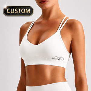 Custom Summer Sports <b>Bra</b> Women Comfort Seamless Sports <b>Bra</b> Light Support Casual Athletic Underwear - Product Image 2