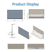 Tablette Android en forme de L pour signalisation RK3566 RK3568 Android 13 NFC RJ45 Support Plastique Luminosité 700cd/m2 Menu Numérique TPV Restaurant