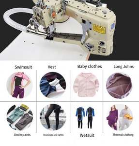 Nouvelle conception Machine à coudre interlock à 2 aiguilles pour gilets de sauvetage, patchwork et vêtements de protection solaire - Product Image 6
