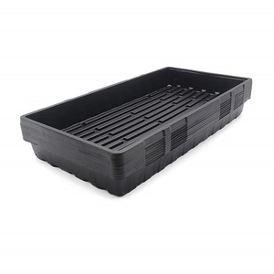 Rectangular Seedling <b>Tray</b> <b>Plastic</b> Bottom <b>Tray</b> For Home Gardening Floor Standing Leak Proof - Product Image 1