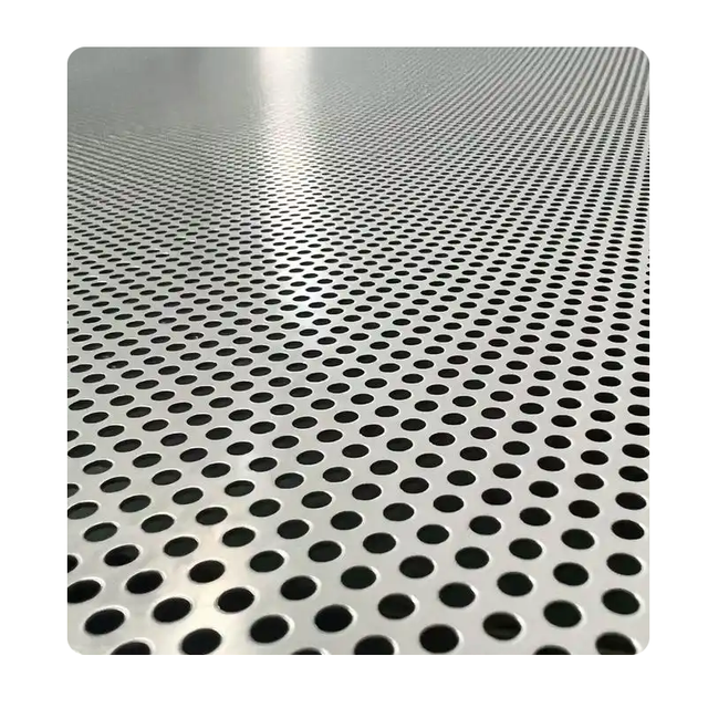 Speaker Grill Cloth 8 Inch Aluminum Perforated Mesh Grille Metal Mesh Speaker Custom Aluminium Facade Mesh