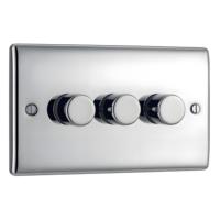 220V profilé en aluminium métal prise bouton en acier inoxydable gradateurs panneau CNC usinage électrique Led appliques murales interrupteur cadre