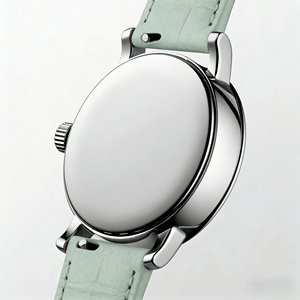 Montre élégante pour femme avec phases de lune et chiffres romains, bracelet en cuir, pour les déplacements quotidiens, le bureau et les occasions décontractées - Product Image 4