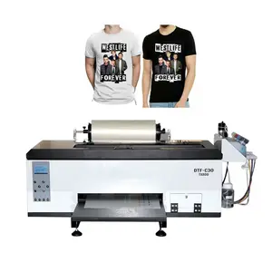 Goosam Warmte Overdracht Desktop T-Shirt Drukmachine 30Cm Dtf Printer Voor Pet Film Afdrukken