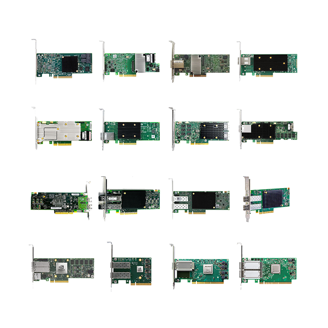 Broadcom Emulex MegaRaid HBA Raid Card Fiber SAS/SATA/Nvme Optical LC SFP PCIE Host Bus Adapter Server Storage Controller