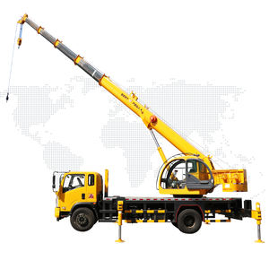 15t 16ton Mobile Truck <span class=keywords><strong>Crane</strong></span> Kendaraan Konstruksi Hidrolik dengan Silinder Liyuan Gearbox dan Pompa Dari Cina - Product Image 1
