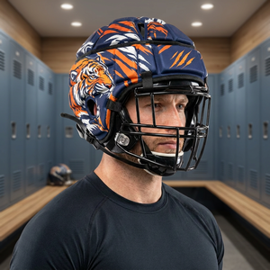 ZARSAH EXPORTS HELMET-085 Housse de casque de football respirante en mousse résistante aux chocs pour l'été, protection unisexe pour enfants - Product Image 2