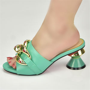 Sandales italiennes élégantes pour femmes, chaussures de fête africaines pour le Nigéria - Product Image 1