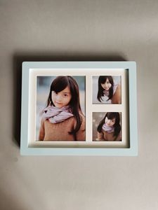 <span class=keywords><strong>Cadre</strong></span> <span class=keywords><strong>photo</strong></span> <span class=keywords><strong>bébé</strong></span> en bois pour empreintes digitales bricolage et kit d'empreintes d'argile écologique pour nouveau-né nouvelle maman - Product Image 5