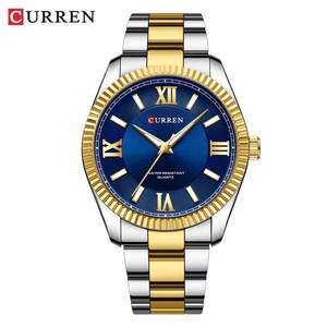 Montre de mode CURREN 8453 pour homme avec aiguilles lumineuses, bracelet fin en acier inoxydable, montre-bracelet à quartz, nouvelle montre - Product Image 1
