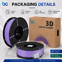 Filamento PLA de 1.75mm, Bobina de 1KG, Alta Resistencia, Extrusión Suave, Bajo Olor, Material de Impresión 3D, Consumibles de Impresión