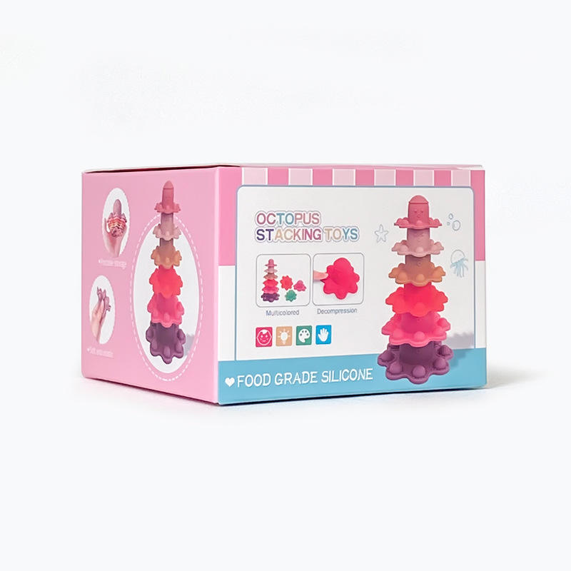 Embalaje de la caja de color