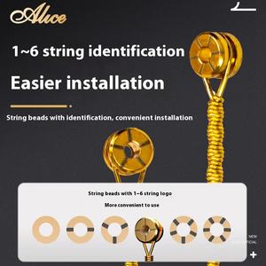 Alice AWR59J Jeu de cordes de guitare électrique professionnelle de haute qualité 1 corde avec support pour joueurs - Product Image 6