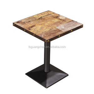 <span class=keywords><strong>Tavolo</strong></span> da Pranzo <span class=keywords><strong>Quadrato</strong></span> per Ristorante 60x60 cm Colore <span class=keywords><strong>Nero</strong></span> - Product Image 4