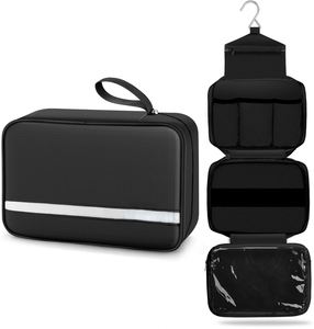 Grande trousse de toilette de voyage suspendue, organiseur d'hygiène avec 4 compartiments - Product Image 3