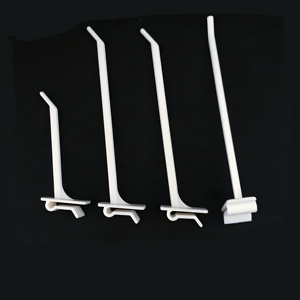 Retail Shop Racks Hanging Wall <b>Hook</b> Supermarket Wholesale <b>Plastic</b> Pegboard <b>Hooks</b> - Product Image 1