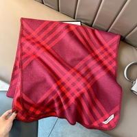 2025 nouveau Plaid hiver ethnique châle pour femmes chaud Western cou écharpe Imitation cachemire laine Cachemire Pashmina en Polyester