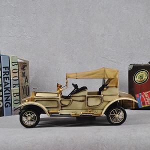 1911 американский стиль лофт, винтажная железная модель в масштабе 1:12, игрушечный автомобиль, винтажное украшение, античные старые металлические поделки для дома и офиса, Декор - Product Image 6