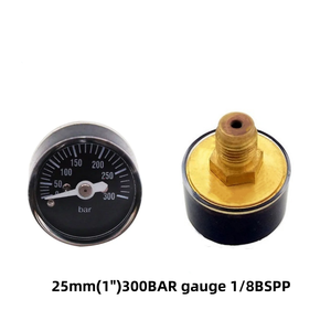 เกจวัดแรงดันลมขนาดเล็ก HPA พร้อมเกจวัดแรงดันขนาดเล็ก 1/8BSPP(G1/8) รุ่นบาง - Product Image 4