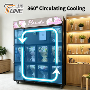 Máquina Expendedora de Flores Frescas de <span class=keywords><strong>3</strong></span> Estantes +4~25 ℃   Gabinete Expendedor con Control de Temperatura - Product Image 5