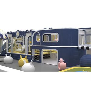 Maison de jeu douce préférée des enfants <span class=keywords><strong>Restaurant</strong></span> Colorful Commercial Parque Playground Infantil Interno Maze for Kids - Product Image 6