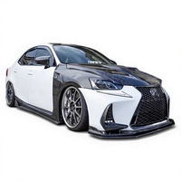 Kit carrosserie en fibre de carbone pour Lexus IS200 IS300 IS250 (2013-2019) : Spoiler, Diffuseur, Jupes latérales, Lame avant, Pare-chocs avant et arrière