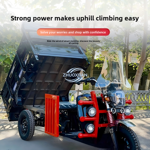 3 Wheel 1500W/1800W High Speed Heavy Duty Electric Cargo Tricycle Truck - Product Image 4