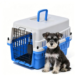 Transportín Resistente para Mascotas, Jaula Rígida para Perros y Gatos, Aprobada por Aerolíneas, con Ventilación Transpirable y Asa Portátil - Product Image 2