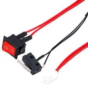 Custom 2 5 12 20 Pin Molex Plug 4p Connector Black Cable Assembly Insulated Terminal JST VH Wire Harness