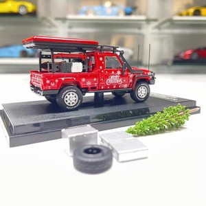 <span class=keywords><strong>Autobots</strong></span> Land Cruiser J70 LC79 Pickup, Modelo de Coche de Metal Fundido a Presión a Escala 1:64, Realista, Personalizado, Decoración del Hogar, Regalo - Product Image 4