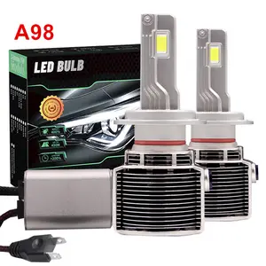 A98 120W 22000LM Car LED headlight bulb H7 H1 H8 H9 H11 9005 9006 9012 H4 Auto Car LED Headlights H11 H7 LED Fog Lamps